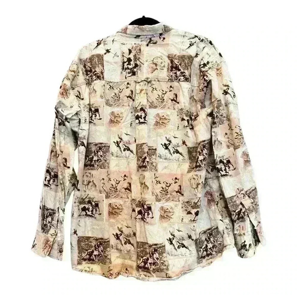 Northern River Sz L‎ Button Down Shirt Bird Dogs Hunting - Picture 2 of 16